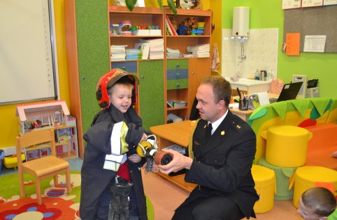 Spotkanie ze strażakiem 